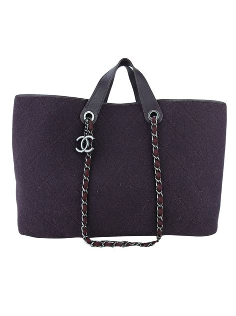 bolsa chanel roxa|Bolsa Chanel Pop Felt Roxa Original .